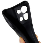 TPU Back Shell for Oppo Reno8 5G (Global Version), Fingerprint Free Matte Protective Cover Phone Case