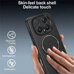 For Honor Magic8 Pro 5G Phone Case Carbon Fiber Texture PC + TPU Phone Cover with Kickstand
