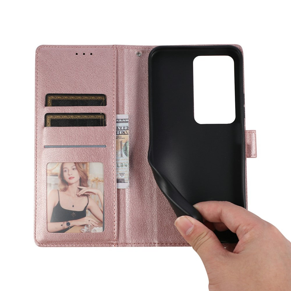 For Xiaomi Redmi 15 4G (EU) (171mm)  /  15 5G (EU) (171mm) Case PU Leather Wallet Stand Phone Cover with Wrist Strap