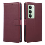 For Xiaomi Redmi 15 4G (EU) (171mm)  /  15 5G (EU) (171mm) Case PU Leather Wallet Stand Phone Cover with Wrist Strap