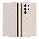 For Samsung Galaxy S26 Ultra Case Suction Cup PU Leather Wallet Phone Cover with Straps