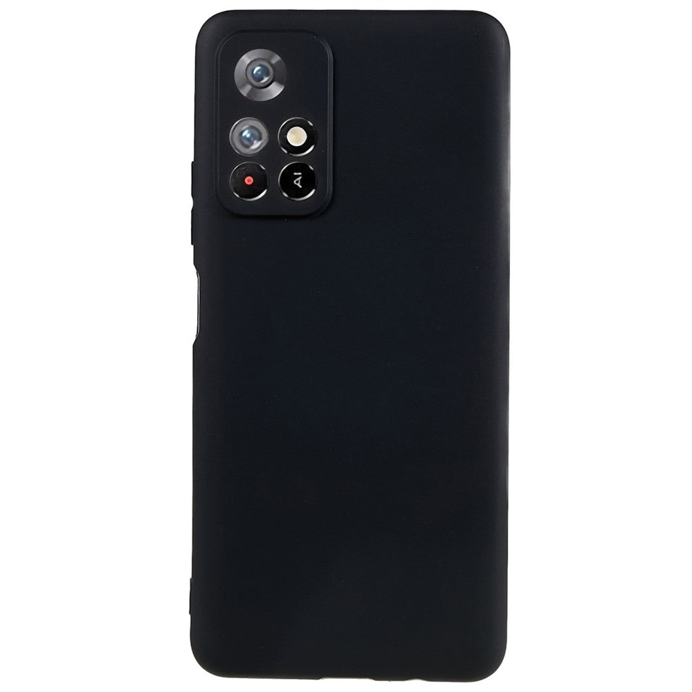 For Xiaomi Redmi Note 11 5G (MediaTek) / Note 11S 5G / Note 11T 5G Fingerprint Free TPU Back Shell, Matte Protective Cover Phone Case