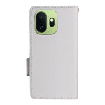 OnePlus 15T 5G-skal, Litchi Texture-plånboksläder med mobilrem