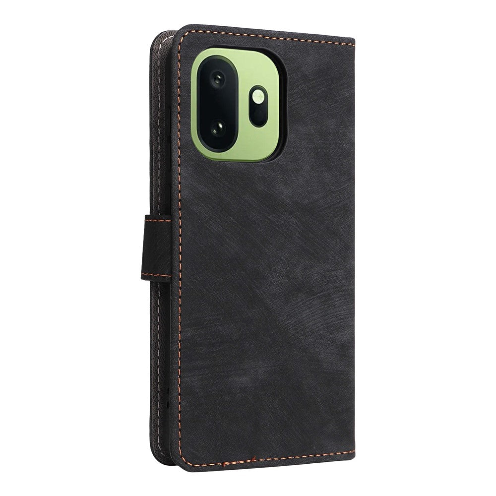 For OnePlus 15T 5G Case Wallet RFID Blocking PU Leather Phone Cover Stand with Strap