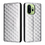 OnePlus 15T 5G Plånboksfodral med Rhombus-präglad PU-lädermobil