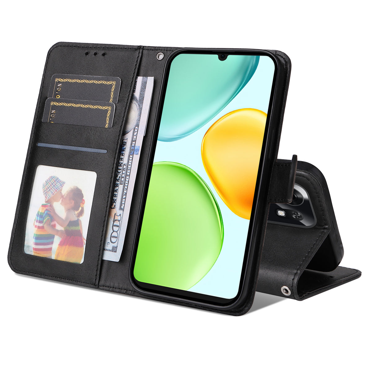 For Honor Play 60A 5G / Honor X6d 5G Case Wallet PU Leather Folio Flip Phone Cover