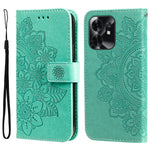 For Honor Play 60A 5G / Honor X6d 5G Case Floral Pattern PU Leather Wallet Stand Phone Cover
