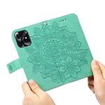 For Honor Play 60A 5G / Honor X6d 5G Case Floral Pattern PU Leather Wallet Stand Phone Cover