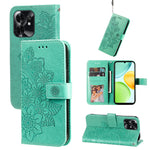 For Honor Play 60A 5G / Honor X6d 5G Case Floral Pattern PU Leather Wallet Stand Phone Cover