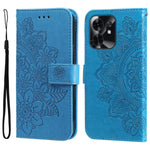 For Honor Play 60A 5G / Honor X6d 5G Case Floral Pattern PU Leather Wallet Stand Phone Cover