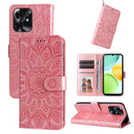 For Honor Play 60A 5G / Honor X6d 5G Case Sunflower Imprint Leather Wallet Phone Cover