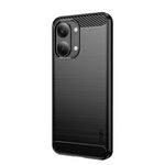 Mofi For Xiaomi Redmi Turbo 5 Max 5G Back Cover Brushed Texture Carbon Fiber Soft TPU Case