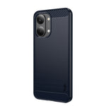 Mofi For Xiaomi Redmi Turbo 5 Max 5G Back Cover Brushed Texture Carbon Fiber Soft TPU Case