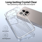 For Xiaomi 17T Clear Phone Case TPU+Acrylic Shockproof Phone Back Cover