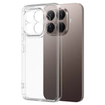 For Xiaomi 17T Clear Phone Case TPU+Acrylic Shockproof Phone Back Cover