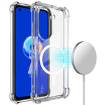 IMAK Magnetic Case for Asus Zenfone 9 5G  /  10 5G Airbag Shockproof Protection TPU Phone Cover