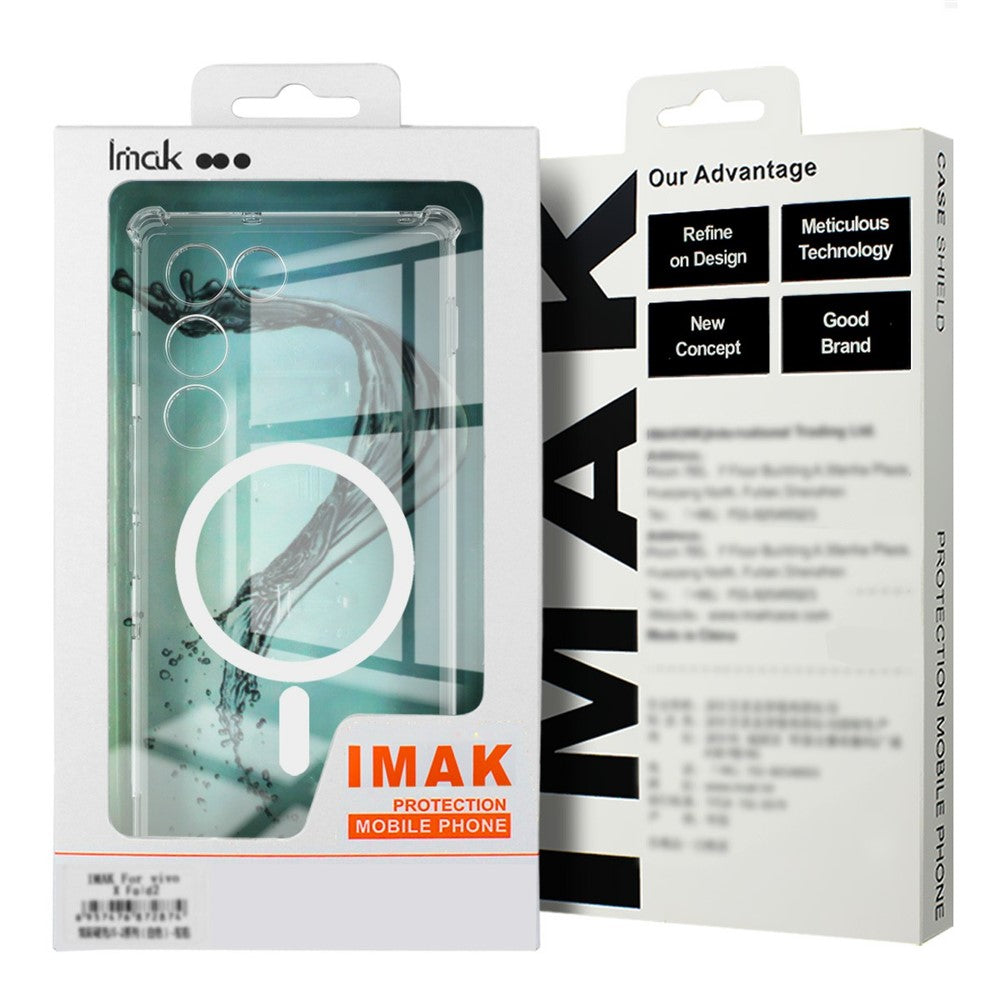 IMAK Magnetic Case for Asus Zenfone 9 5G  /  10 5G Airbag Shockproof Protection TPU Phone Cover