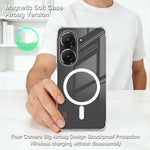 IMAK Magnetic Case for Asus Zenfone 9 5G  /  10 5G Airbag Shockproof Protection TPU Phone Cover