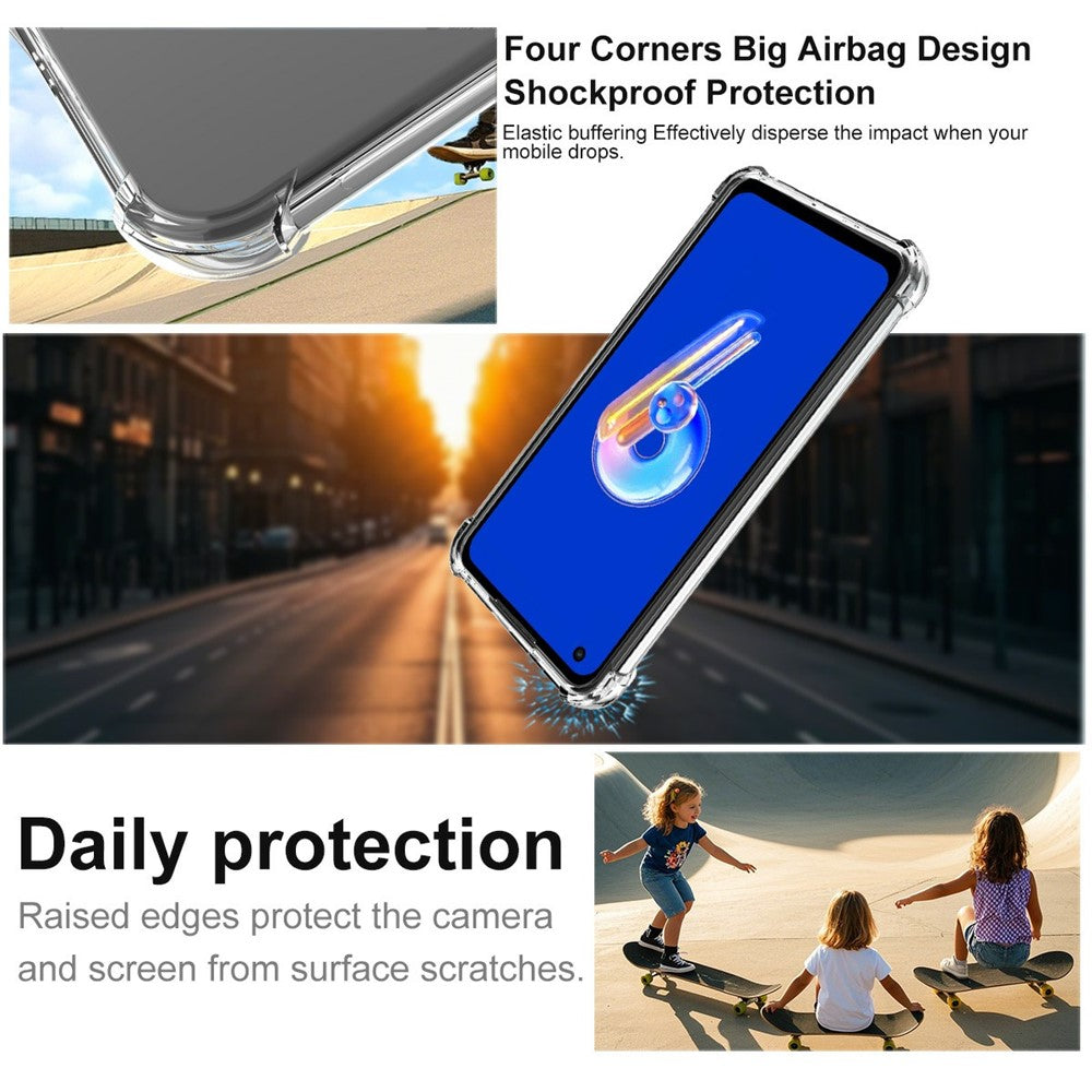 IMAK Magnetic Case for Asus Zenfone 9 5G  /  10 5G Airbag Shockproof Protection TPU Phone Cover