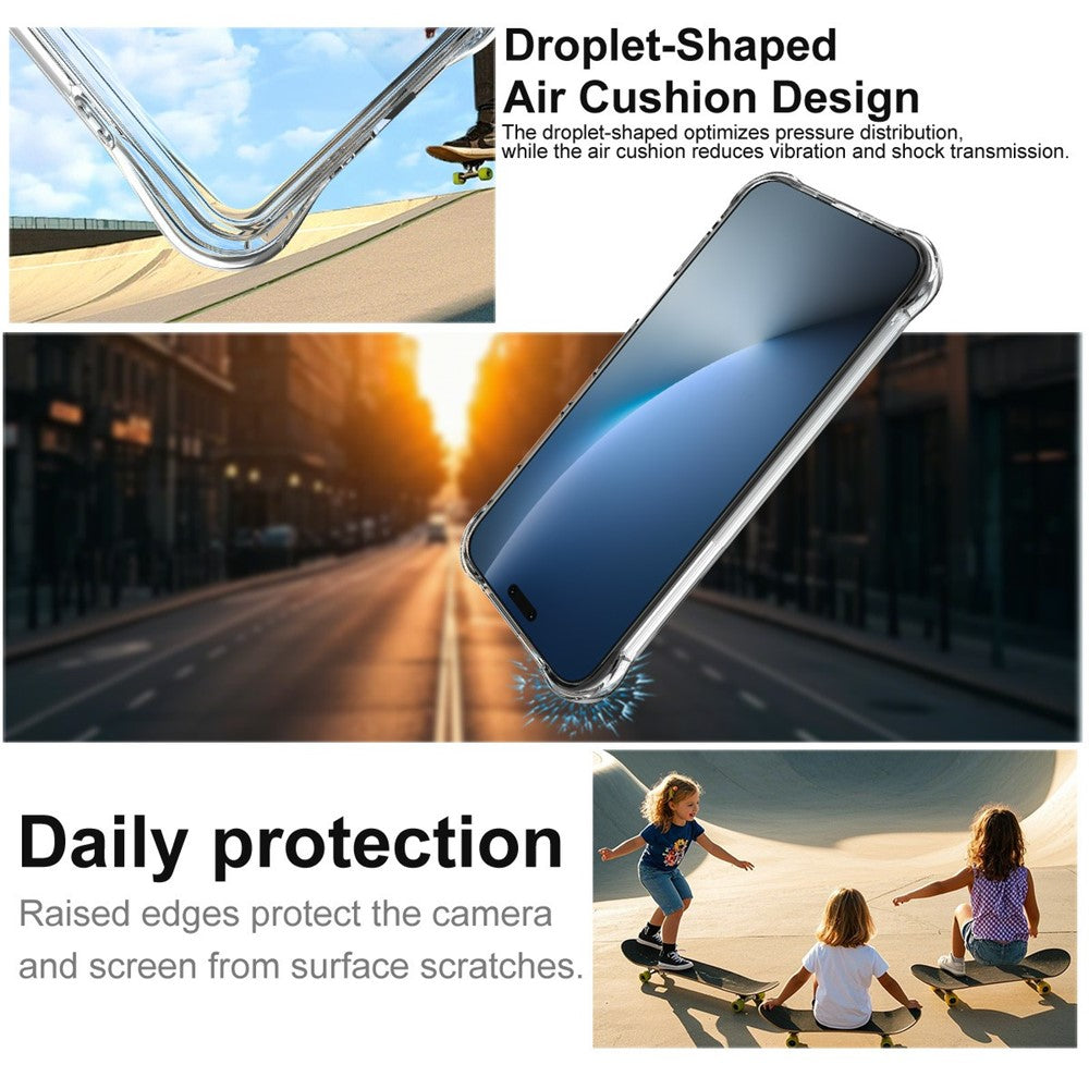IMAK for Honor Magic8 Pro 5G Magnetic Case Airbag Shockproof Protection TPU Phone Cover