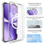 IMAK Magnetic Case for Xiaomi Poco X8 Pro Max 5G  /  Redmi Turbo 5 Max 5G Airbag Shockproof Protection TPU Phone Cover