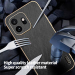 KADEM För OnePlus 15T 5G mobilskal Galvaniserad Sidenstruktur PU + TPU mobil Baksida