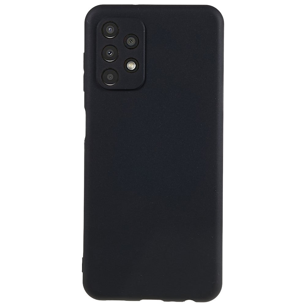 TPU-bagcover til Samsung Galaxy A13 4G, fingeraftryksfrit mat beskyttelsescover, stødabsorberende telefoncover