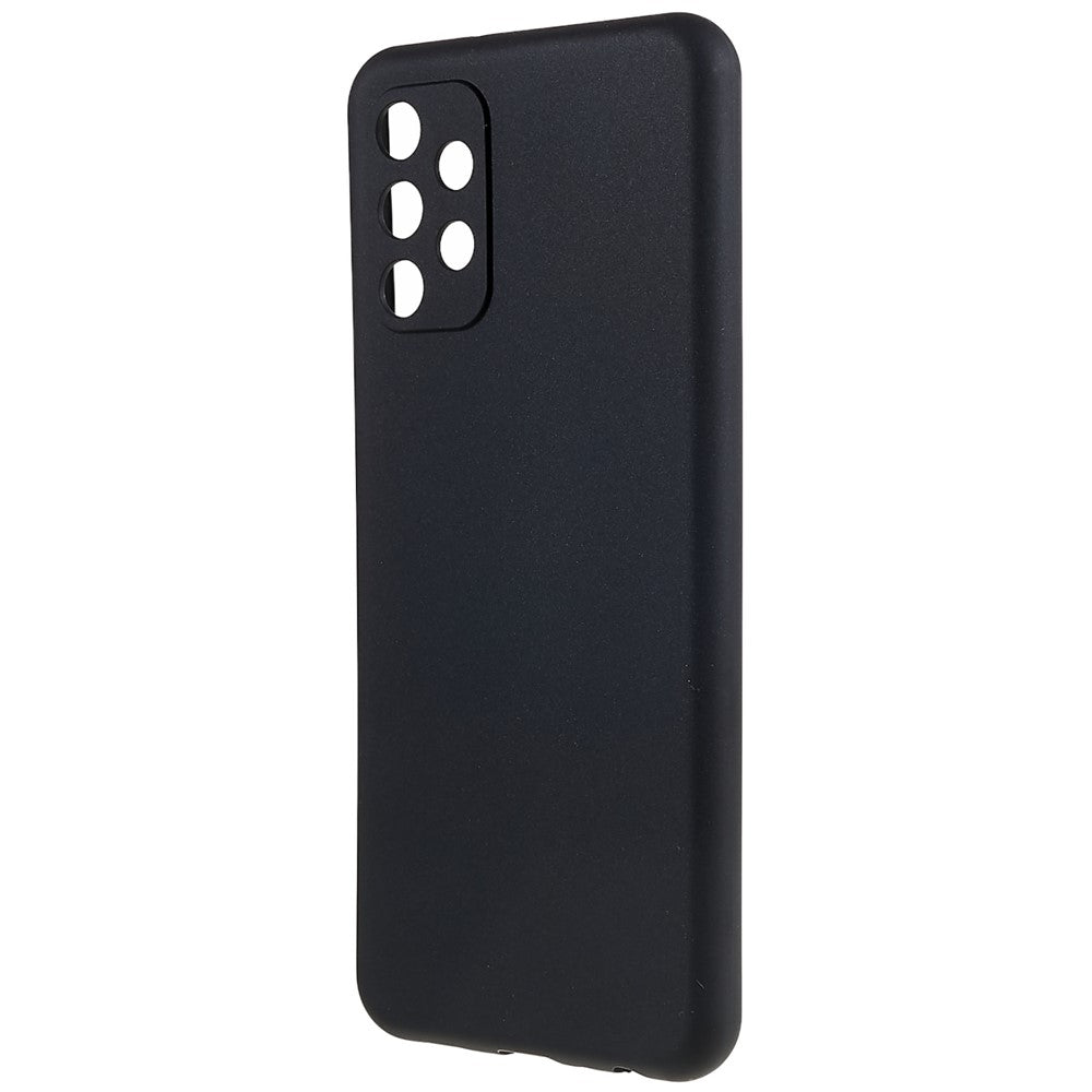 TPU-bagcover til Samsung Galaxy A13 4G, fingeraftryksfrit mat beskyttelsescover, stødabsorberende telefoncover