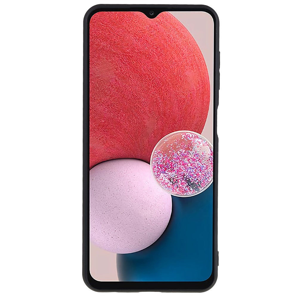 TPU-bagcover til Samsung Galaxy A13 4G, fingeraftryksfrit mat beskyttelsescover, stødabsorberende telefoncover