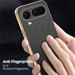 KADEM For Honor Magic8 Pro Air 5G Phone Case Electroplating Silk Texture PU + TPU Phone Back Cover
