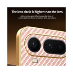 For Honor Magic8 Pro Air 5G Phone Case Carbon Fiber Textured Electroplated TPU Phone Back Cover