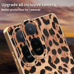 Phone Case for Xiaomi Poco C85x 5G / Redmi A7 Pro 4G (171.56mm) / Redmi A7 Pro 5G PU Leather Coated PC + TPU Electroplating Phone Cover