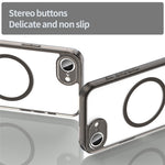 Til iPhone 16e / 17e-cover kompatibel med MagSafe klart PC + TPU stødsikkert bagcover