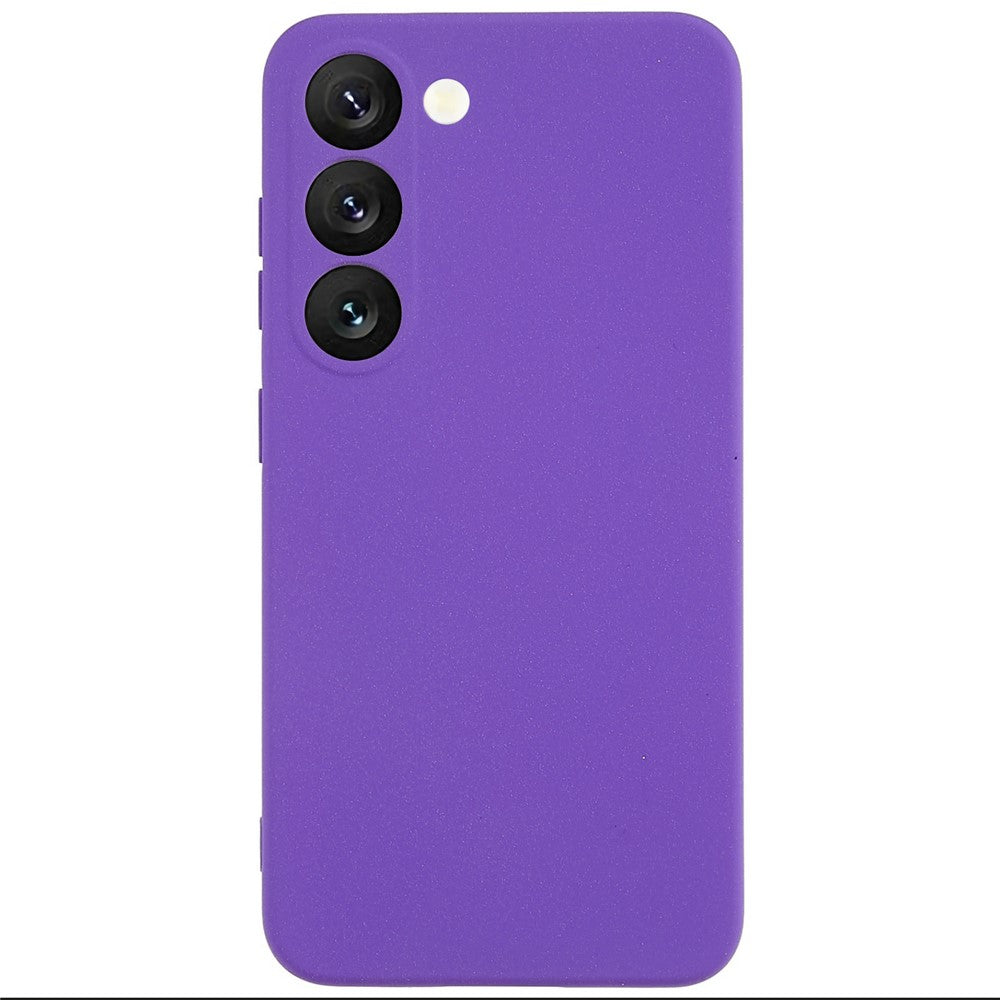 For Samsung Galaxy S23+ Double-Sided Smooth Matte Soft TPU Phone Cover Precise Cutouts Camera Protection Case