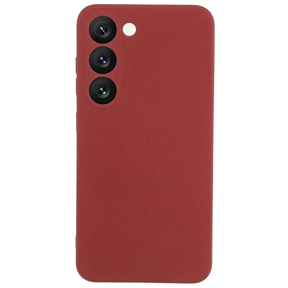 For Samsung Galaxy S23+ Double-Sided Smooth Matte Soft TPU Phone Cover Precise Cutouts Camera Protection Case