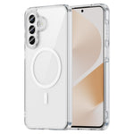 For Samsung Galaxy A57 5G Case Compatible with MagSafe Clear PC + TPU Shockproof Phone Back Cover