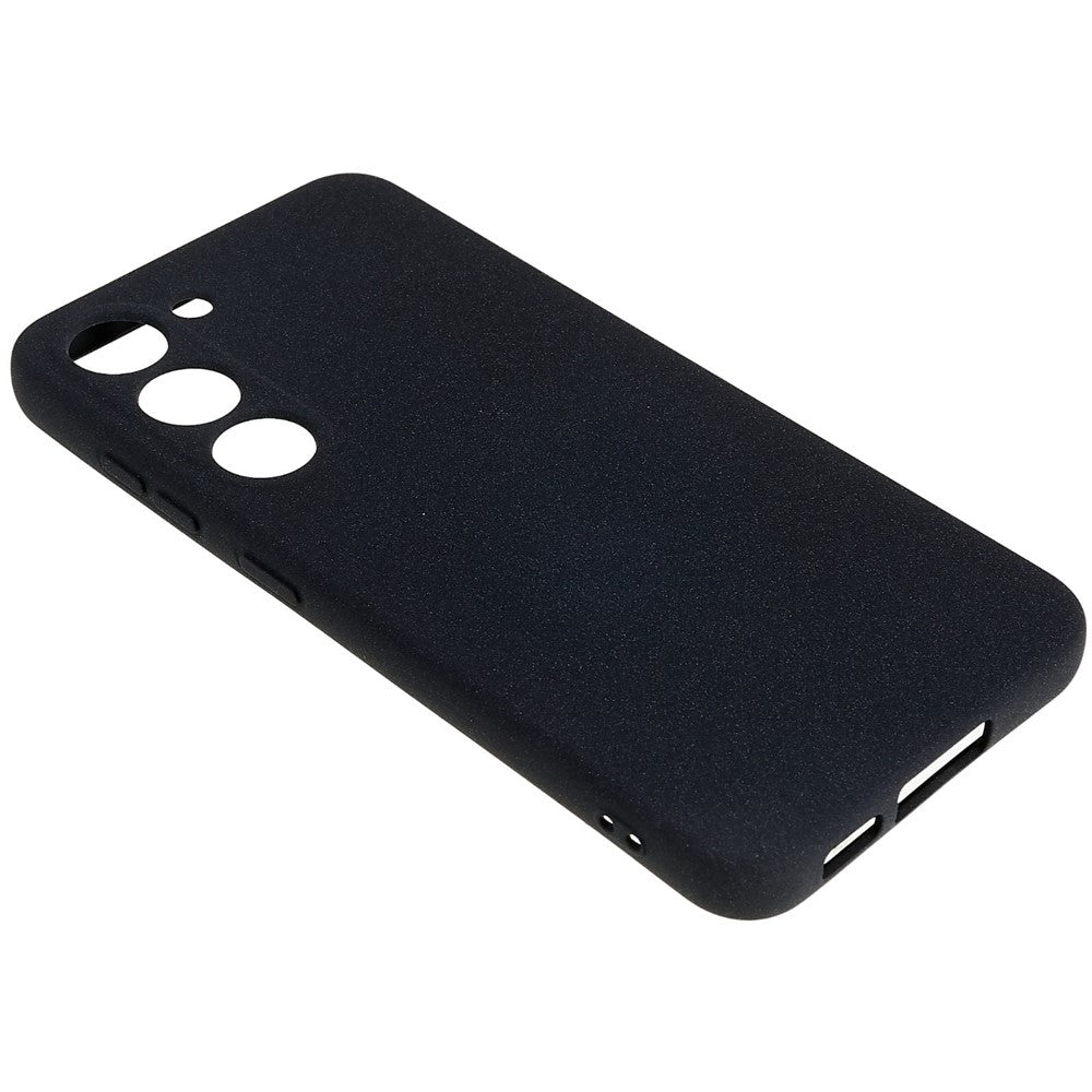Samsung Galaxy S23 Flexibelt TPU-kameraskyddsskal Dubbelsidigt Matt Anti-fingeravtrycksskydd