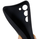 Samsung Galaxy S23 Flexibelt TPU-kameraskyddsskal Dubbelsidigt Matt Anti-fingeravtrycksskydd