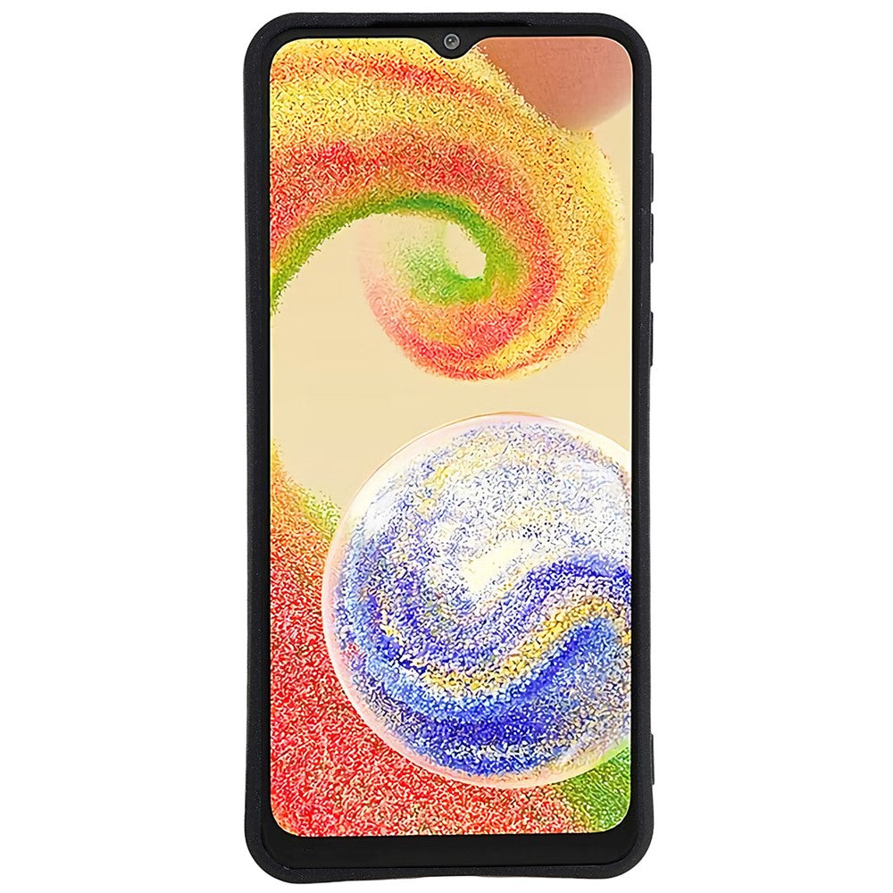 For Samsung Galaxy A04 4G (164.4 x 76.3 x 9.1 mm) Double-Sided Matte Anti-Slip Phone Case Soft TPU Scratch Resistant Cover