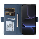 For Honor 500 5G Leather Case Wallet Stand TPU + PU Skin-touch Cover