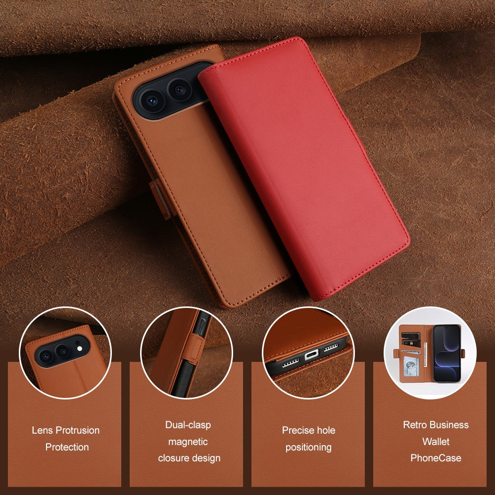 For Honor 500 5G Leather Case Wallet Stand TPU + PU Skin-touch Cover