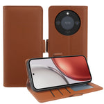 For Honor X70 5G  /  X9d 5G  /  Magic8 Lite 5G Leather Case Wallet Stand TPU + PU Skin-touch Cover