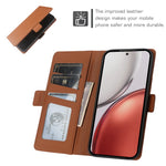For Honor X70 5G  /  X9d 5G  /  Magic8 Lite 5G Leather Case Wallet Stand TPU + PU Skin-touch Cover