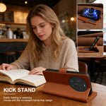 For Xiaomi 17 Ultra 5G Leather Case Wallet Stand TPU + PU Skin-touch Cover