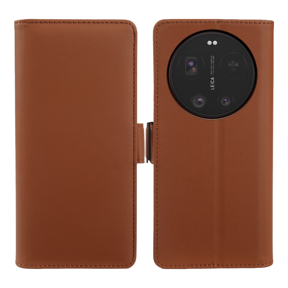 For Xiaomi 17 Ultra 5G Leather Case Wallet Stand TPU + PU Skin-touch Cover