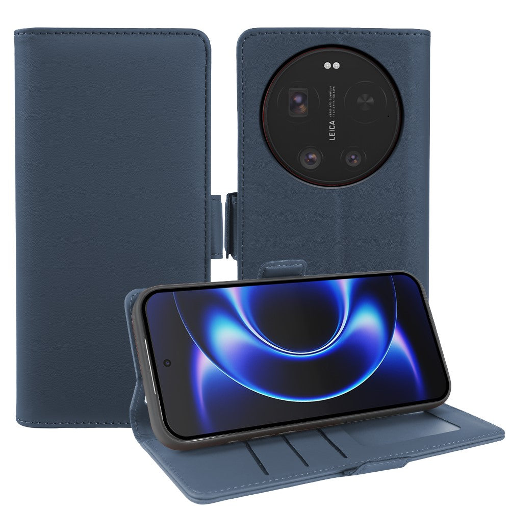 For Xiaomi 17 Ultra 5G Leather Case Wallet Stand TPU + PU Skin-touch Cover