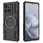 Magnetiskt skal till Motorola Edge 70 Fusion+ 5G / Edge 70 Fusion 5G Butterfly Armor Hollow Värmeavledande PC + TPU mobilskal