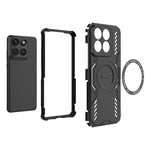 Magnetiskt skal till Motorola Edge 70 Fusion+ 5G / Edge 70 Fusion 5G Butterfly Armor Hollow Värmeavledande PC + TPU mobilskal