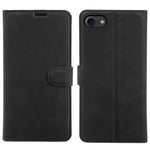 Wallet Stand Case For iPhone 7 4.7 inch  /  8 4.7 inch  /  SE (2022)  /  SE (2020)  Card Slots Skin-feel TPU + PU Leather Flip Cover