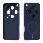 ABEEL Magnetic Case For Oppo Find X9 Ultra 5G Skin Touch Liquid Silicone Phone Back Cover